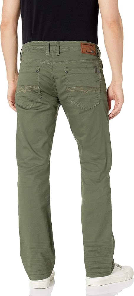 men's straight six pants