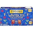 Twinings Winter Tea Collection, Limited Edition Holiday Gift Box, 20 Count (Pack of 3), Includes Christmas Tea, Winter Spice, and Gingerbread Joy, Enjoy Hot or Iced