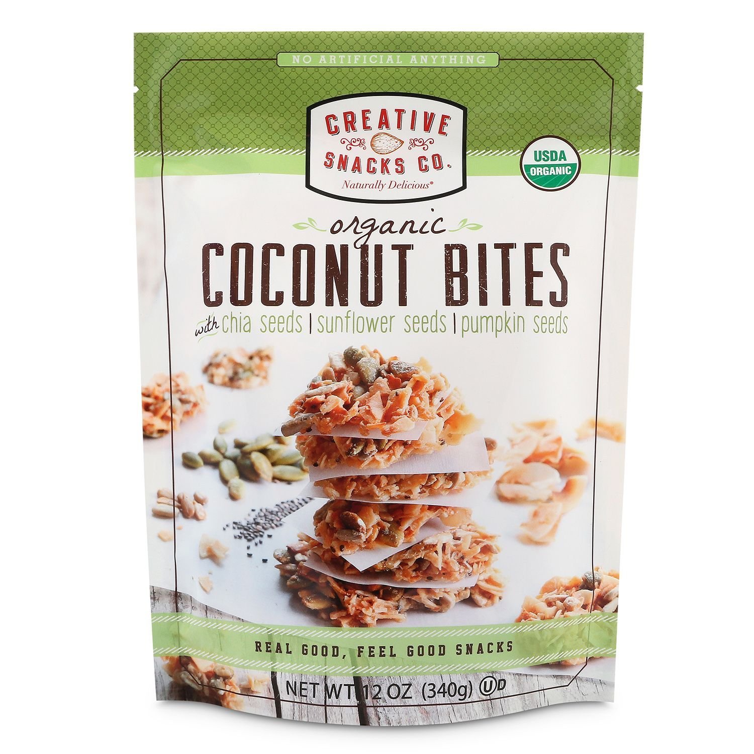 Creative Snacks Organic Toasted Coconut Chips