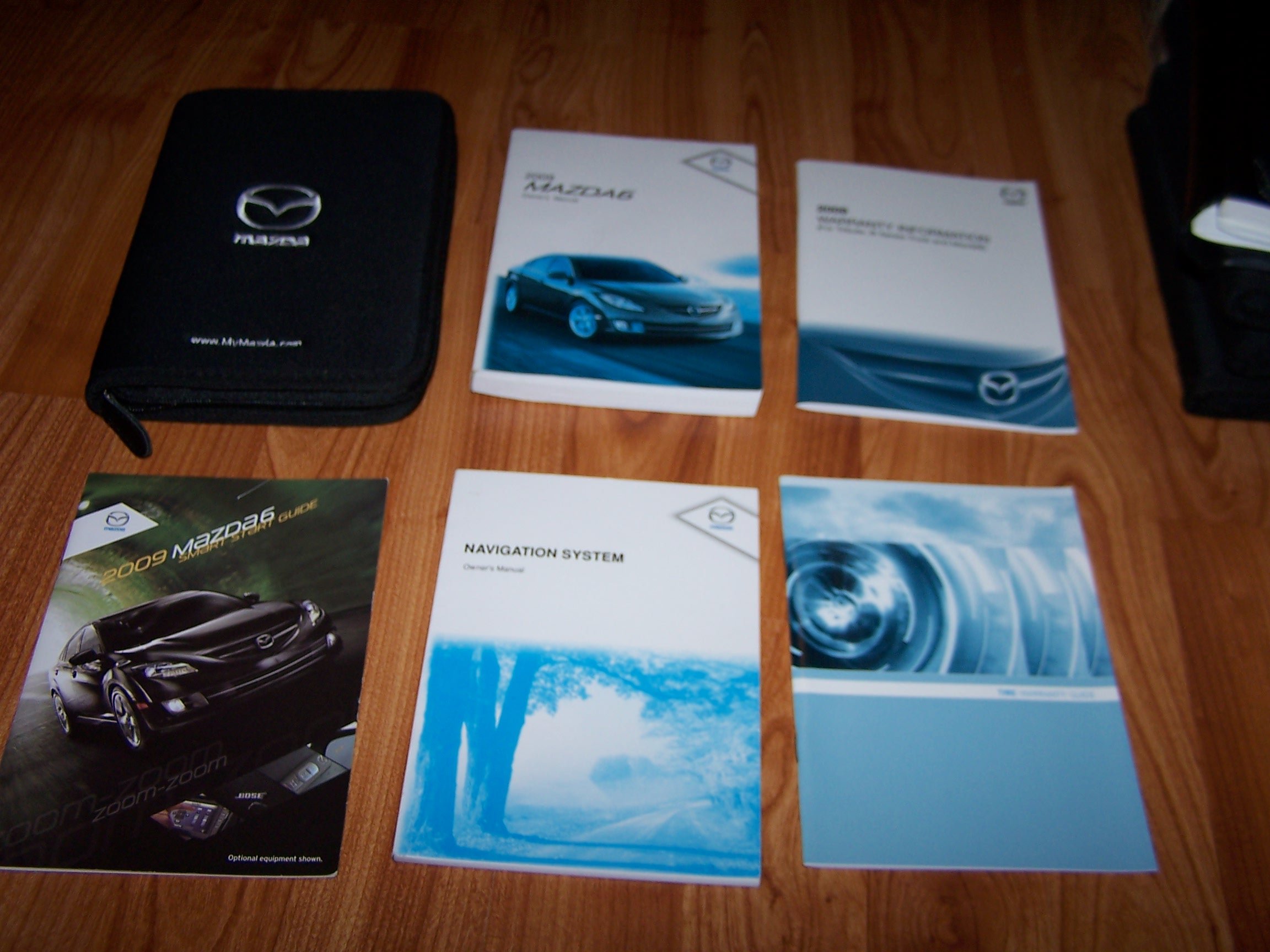 2009 Mazda 6 Owners Manual Paperback – 2009