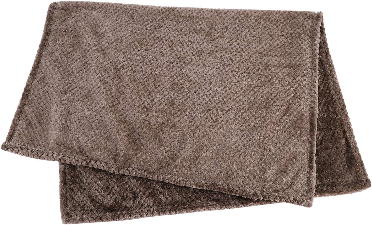 ITODA Fluffy Flannel Dog Blanket 70x100cm Soft Breathable Pet Blanket Warm Beds Cover Doghouse Pad Durable Pet Throw for Dog Puppy Cats Kittens(70x100cm) - Image 4