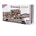 Dungeons & Lasers Fantasy Props DND Accessories Pack - 109 Piece Set Includes Miniature Elements and Bits for Tabletop Terrain and 5E Compatible RPG Games - Unpainted - for Ages 14 Years +