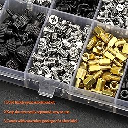HELIFOUNER 450 Pieces Computer Standoffs Screws