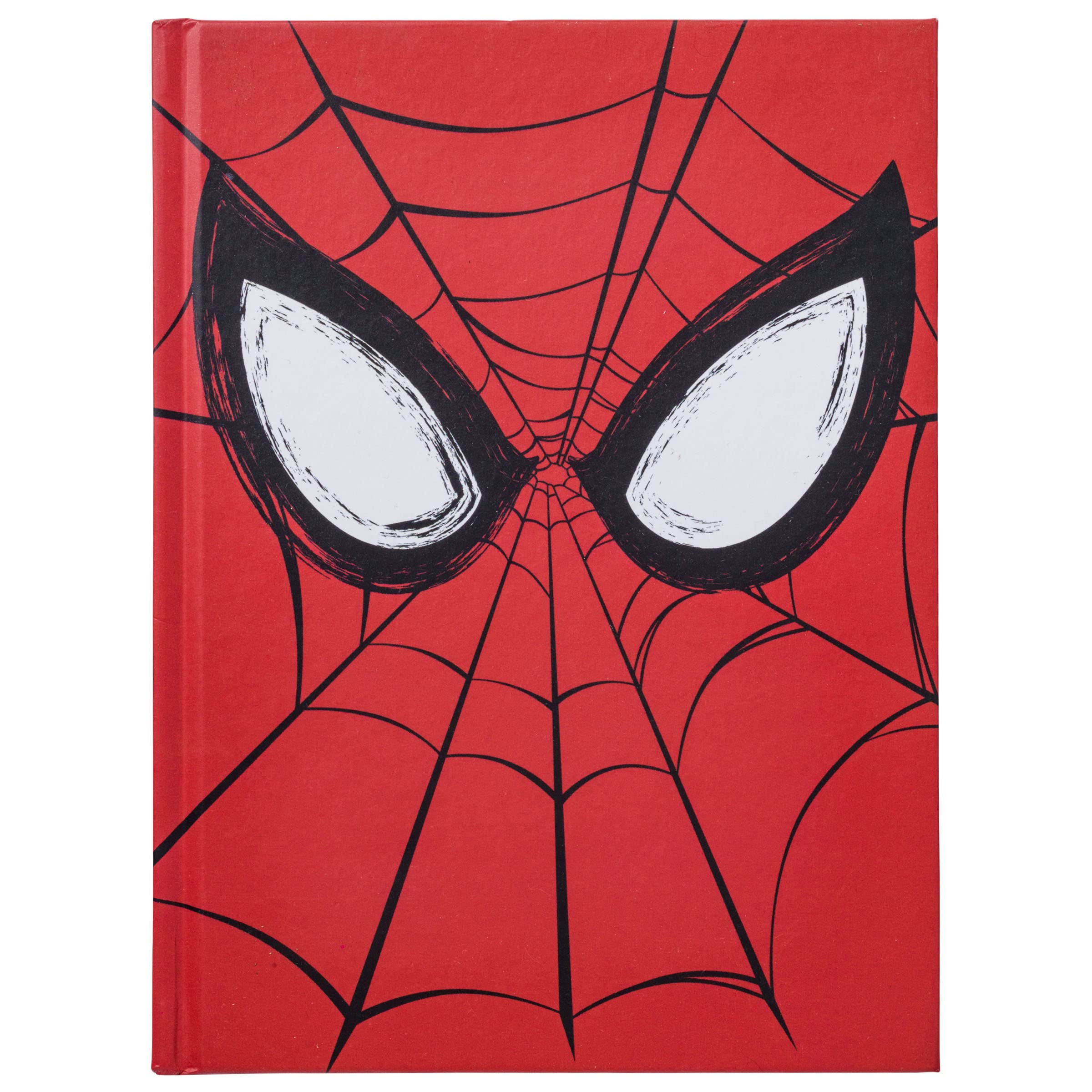 Silver Buffalo Marvel Spiderman Eyes Hard Cover Journal 6"x 8"