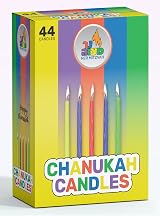 Ner Mitzvah Colorful Chanukah Candles 44 Count 4" Standard Size Multicolor view 5