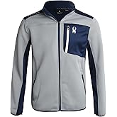 Spyder Men's Jacket - Full Zip Up Soft Encore Fleece Jackets for Men - Men's Lightweight Jackets with Chest Pockets (S-XL)