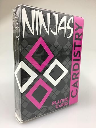 Cardistry Wildberry Ninjas Playing Cards by De'vo vom Schattentrich, Pokerkarten Deck für spektakuläre Flourishes + 3 Look an