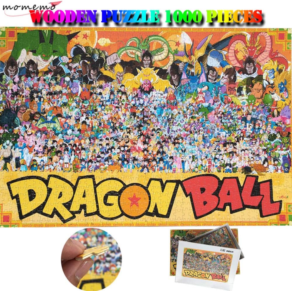 Spetich Jigsaw Puzzlescustomized Wooden 1000 Pieces Puzzle Dragon Ball