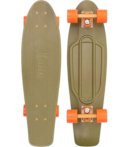 Amazon.com : Penny Australia, 22 Inch Burnt Olive Penny Board, The