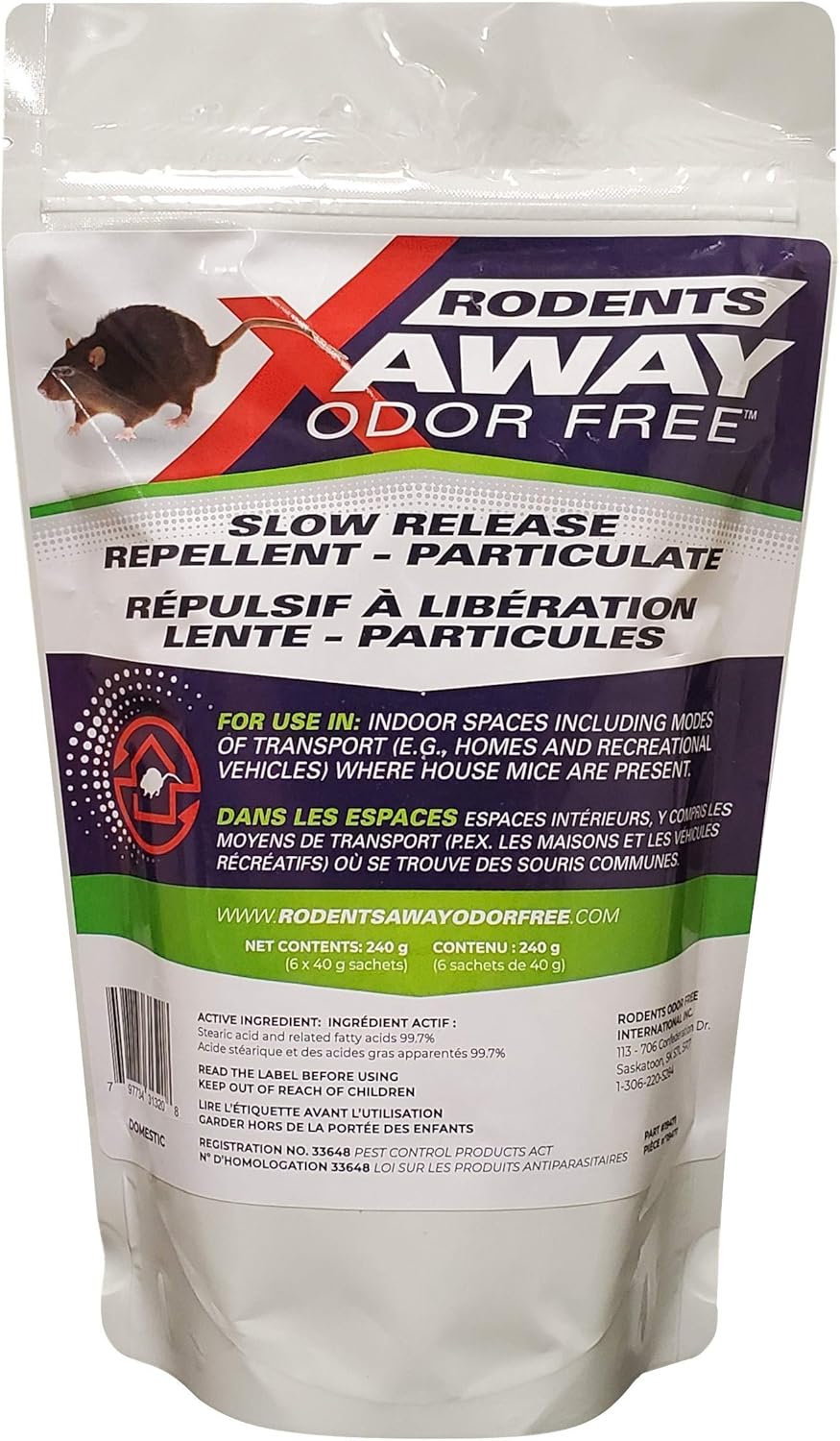 RODENTS AWAY ODOR FREE 6x40g Amazon.ca Patio, Lawn & Garden