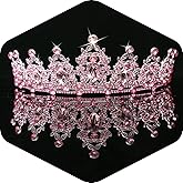 Kamirola - Queen Crown and Tiaras Princess Crown for Women Crystal Headbands for Bridal, Princess for Wedding and Party