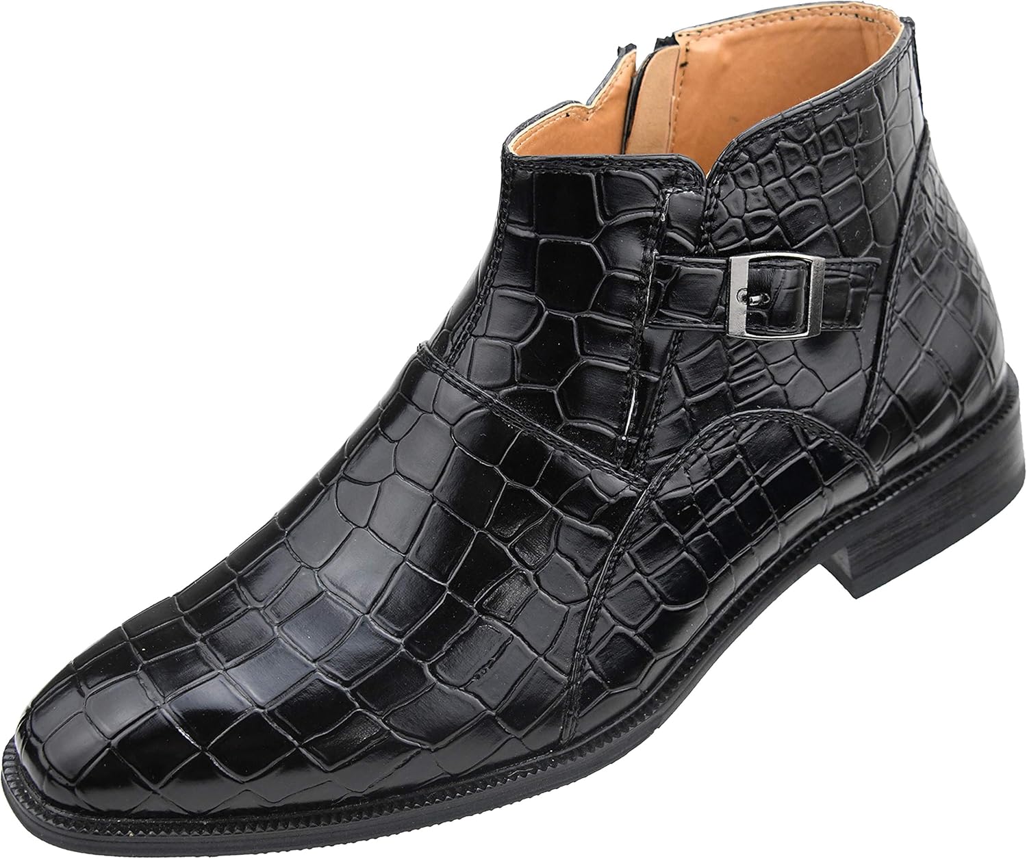 crocodile dress boots