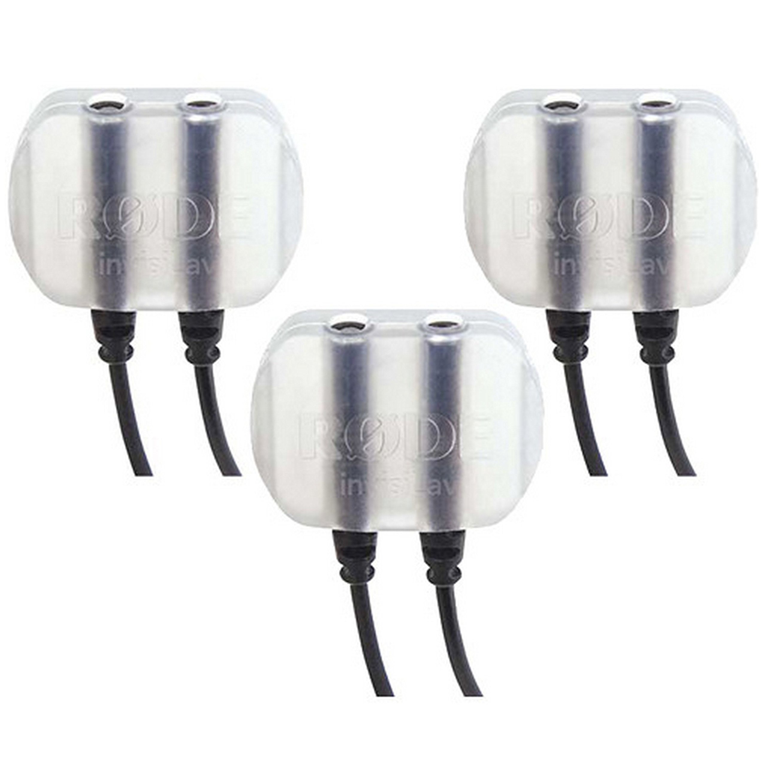RØDE invisiLav (3 Pack) Clear Mount for Lavalier Microphones Pack of 3 — image 1