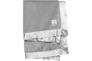 Little Giraffe Posh Mink Baby Blanket - Double-Sided Ultra Soft Plush Fabric, for New Moms, Newborn Must-Have for Girls & Boy