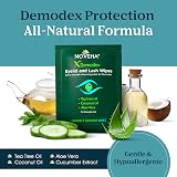 NOVEHA Demodex Eyelid Lash Wipes 60 ct Extra Strength Mites Itchy Eyes Relief view 3