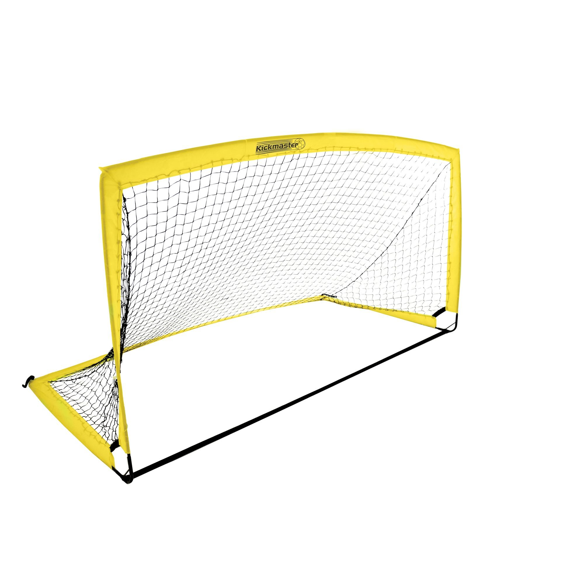 Kickmaster Children's Fibreglass Goal, Yellow, 6 ft UK