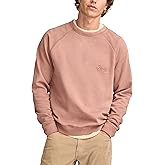 Lucky Brand mens Fleece Logo Raglan Crew