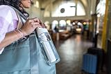 LifeStraw Go Series Water Filter Bottle 22oz Polar White BPA-Free view 3