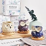 Kinforse Enchanting Owl Scented Candle Sweet Orange Aromatherapy view 6