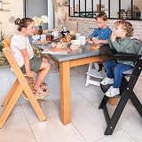 Bebeconfort Timba Evolutive Wooden High Chair 6 Months-99 Years Natural view 7