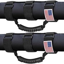 moveland Roll Bar Grab Handles with US Flag, 2 x