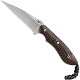 CRKT S.P.E.W. Everyday Carry Fixed Blade Knife with Sheath, Green, 2388 | 3.02" Wharncliffe Blade, Lightweight G10 Handle, Stainless Steel Blade, Thermoplastic Sheath with Mounting Options