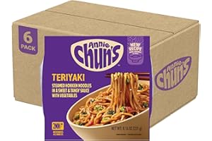 Annie Chun's Teriyaki Noodle Bowl, 8.16 oz (Pack of 6)