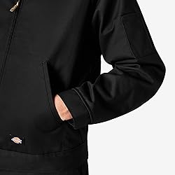 Dickies Unlined Eisenhower Jacket, BLACK, M RG