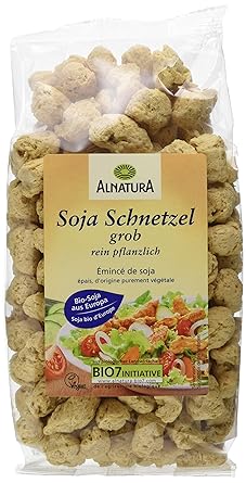 Alnatura Bio Sojaschnetzel, grob, vegan, 6er Pack (6 x 150 g)