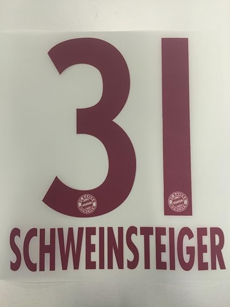 Flock Original FC Bayern München Trikot 23cm - Schweinsteiger 31