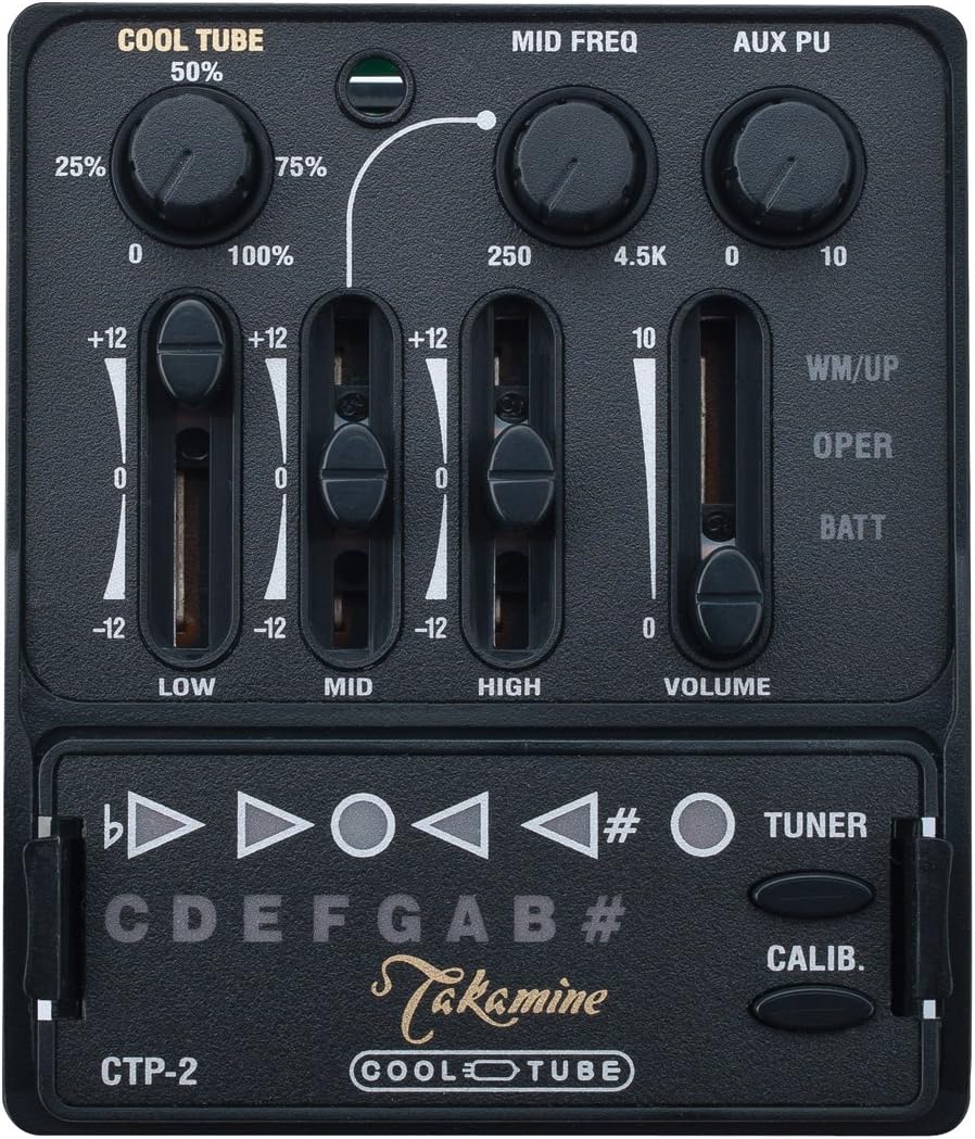 Takamine CTP2 Cool Tube 2 Preamp Amazon.ca Musical Instruments
