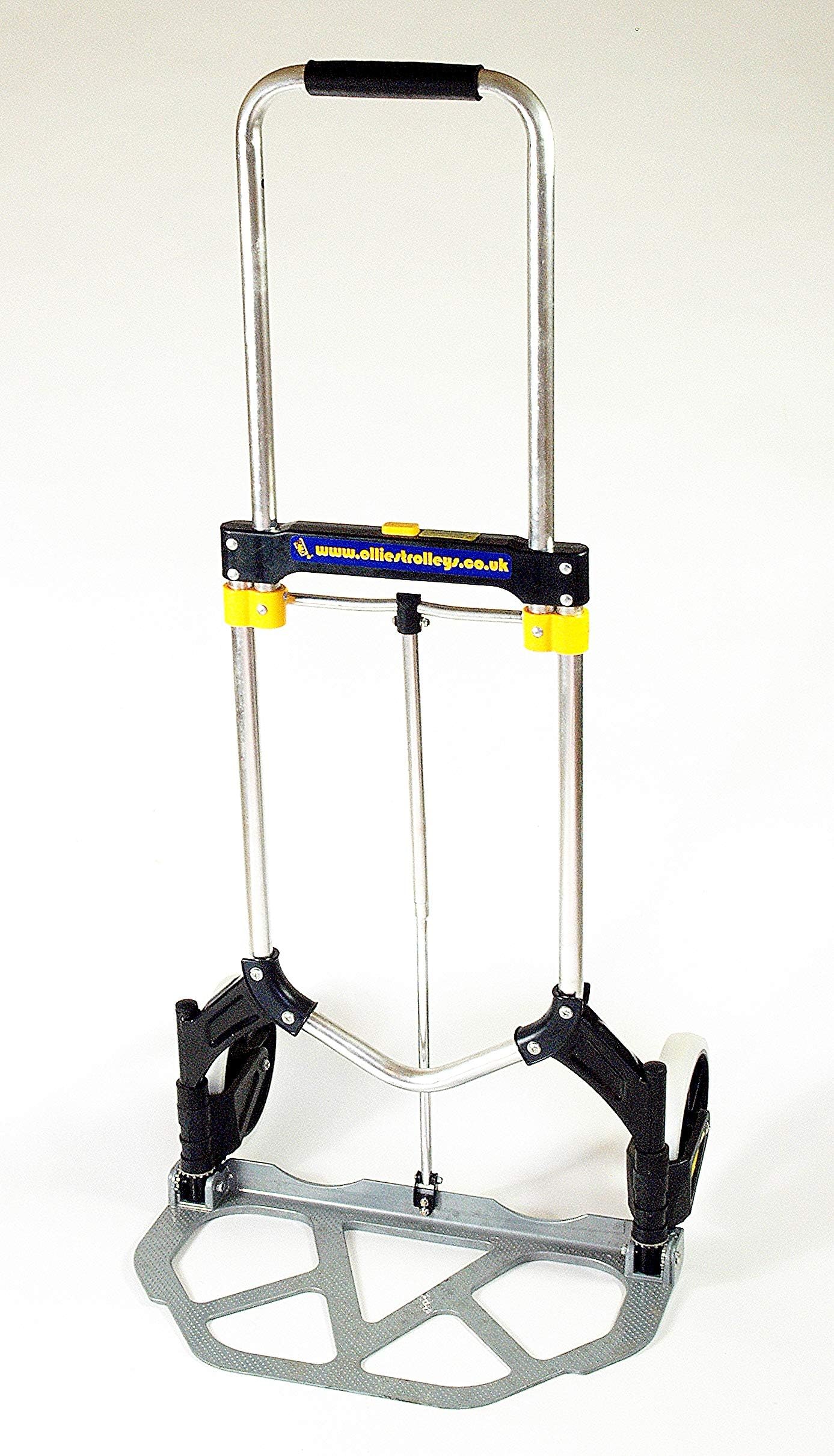 Tough, Folding Sack Truck, Ultra-Lightweight, Has An Unusually Large Lifting Plate, 80kg Capacity. Perfect for the car & events