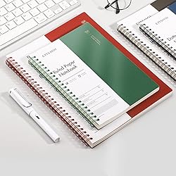 EMSHOI Lined Journal Spiral Notebook 7.48" x