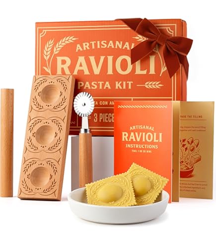 Wooden Ravioli Mold Handmade Pasta Ravioli Board Wood | WhichOne