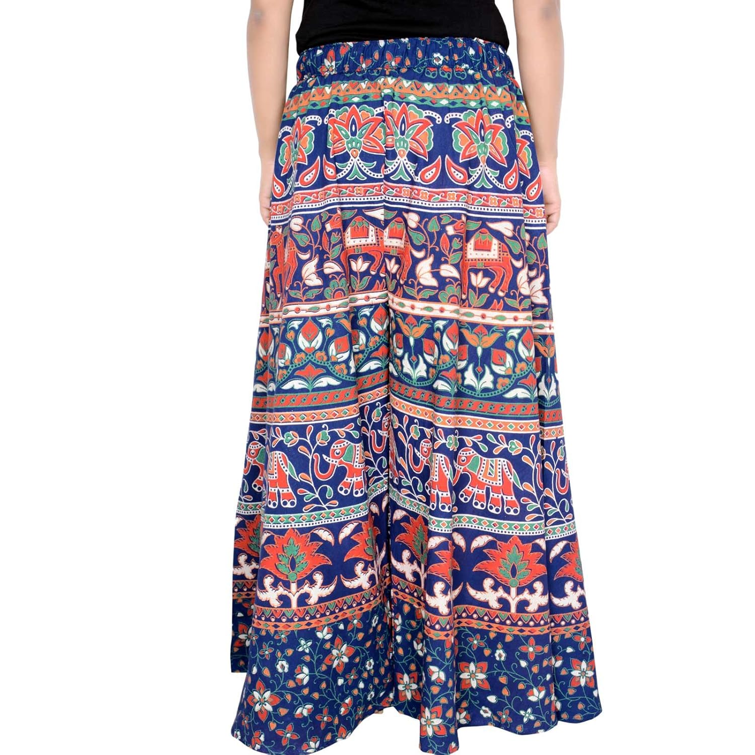 cotton plazo 40 inch length rajasthani palazzo d6