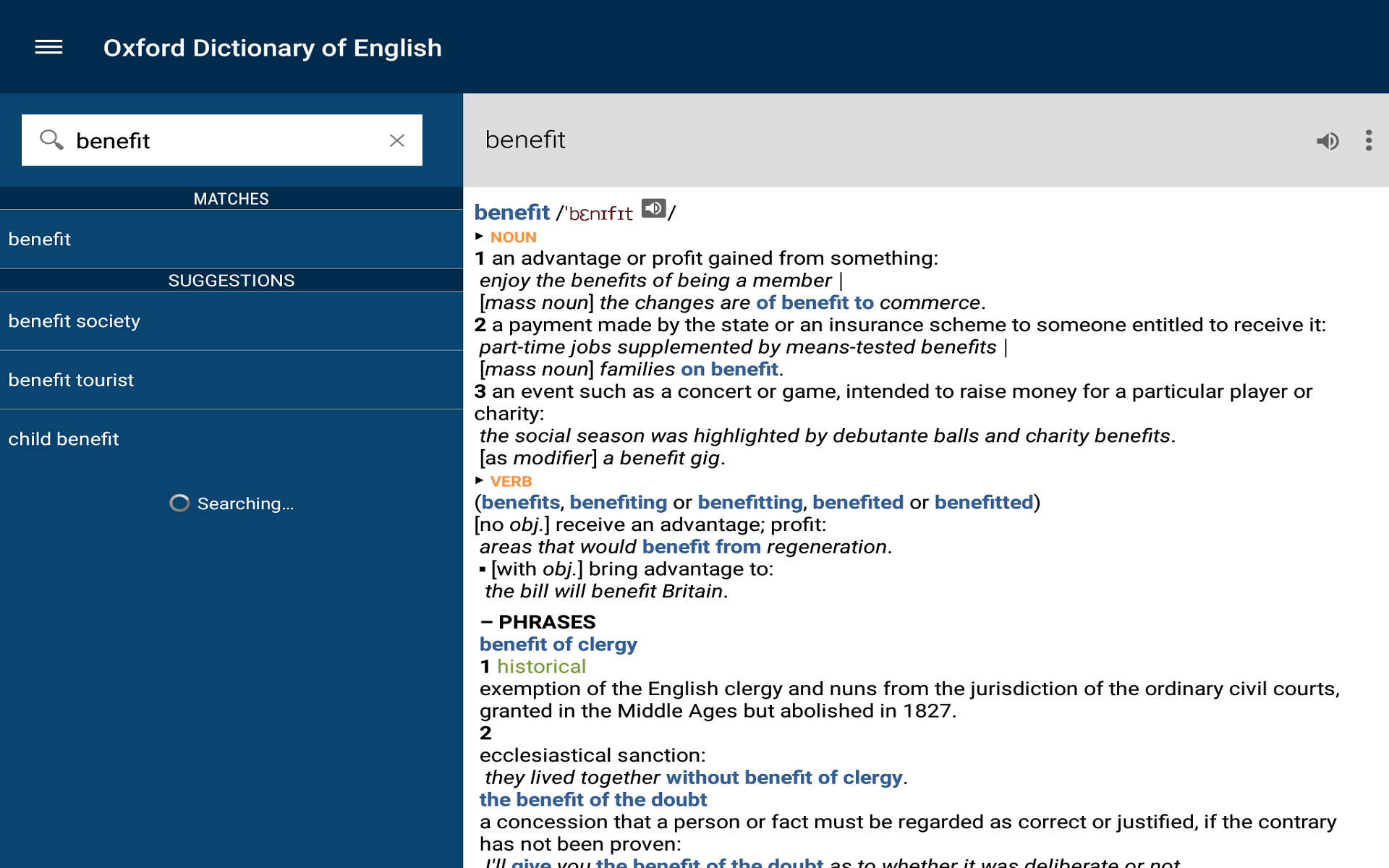 Oxford Dictionary of English with Audio - Thumbnail 3