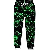 uideazone 6-13T Boys Pants Funny 3D Graphic Sweatpants Little Boys Jogger Pants for Sport Gym Casual
