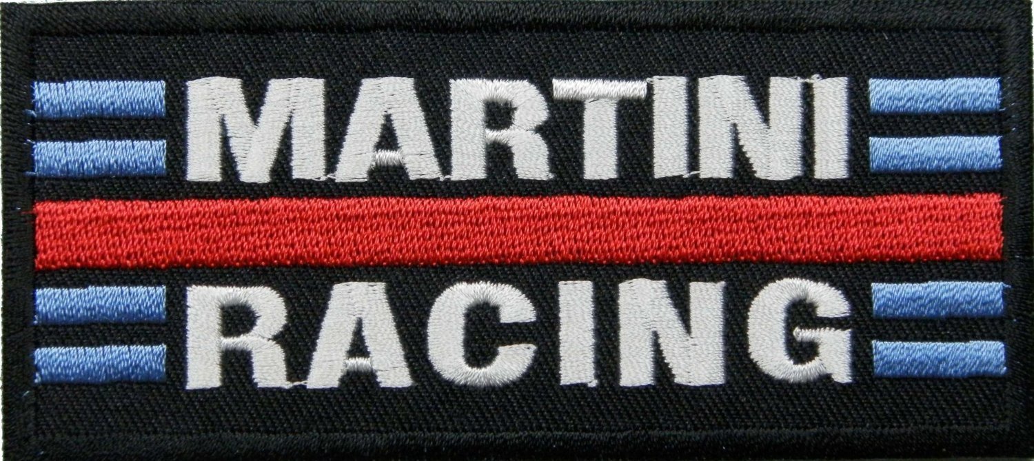 Aufnäher Martini Racing Patches Sport Motor Racing patches embroidered ...