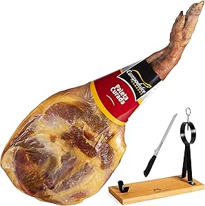 Paleta de Jamon Serrano Campodulce 4 - 4,5 Kg + Soporte ...