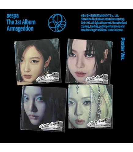 Amazon.com: aespa Whiplash 5th Mini Album SPEED Ver. (SPEED