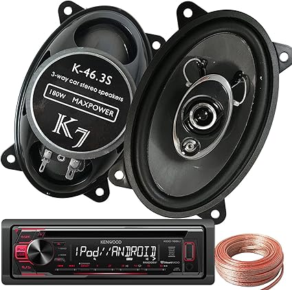 kenwood 4x6 car speakers