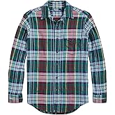 POLO RALPH LAUREN Men's Classic-Fit Multicolor Plaid Brushed Flannel Shirt