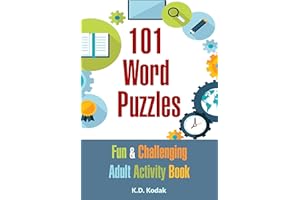 101 Word Puzzles: Fun & Challenging Adult Activity Book