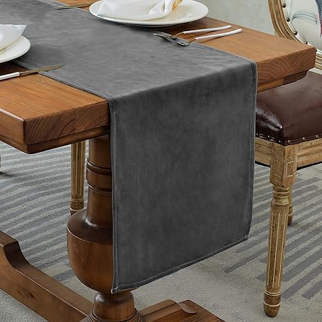 Amazon ベルベットのダイニングテーブルテーブルランナーテーブルクロス現代180cm 240cm テーブルランナー オンライン通販