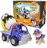 Rubble & Crew, Mix’s Cement Mixer Toy Truck with