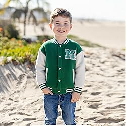 Disney Mickey Mouse Boys Fleece Varsity Bomber