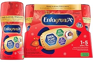 Enfagrow A+ Toddler Nutritional Drink, Vanilla Flavour, Ready to Drink Bottles, 6 x 237mL