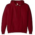 Hanes Men's Pullover Ecosmart Fleece Hooded Sweatshirt, Cardinal, 3XL
