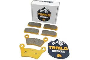 Traild Can Am Spyder 2008, 2009, 2010, 2011, 2012 Ceramic Brake Pad Set Front & Rear