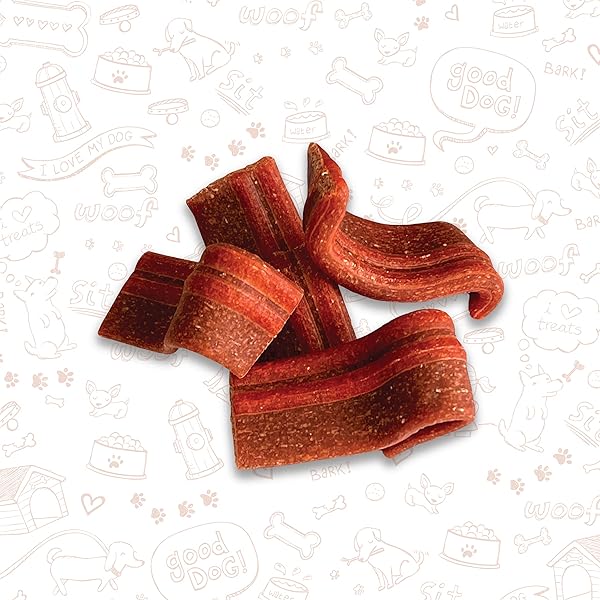 MEATY TREATS BAK’N CREATION DOG TREATS BACON, 25 OZ, 1PIECE